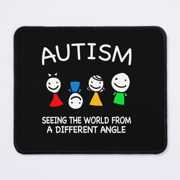Item preview, Autism Seeing The World From A Different Angel Autism Autism Mom Strong Mom Autism designed and sold by NovaAyoub.