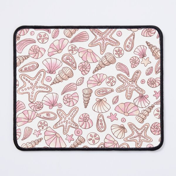 Item preview, Millennial pink seashells  designed and sold by Home Cyn Home.