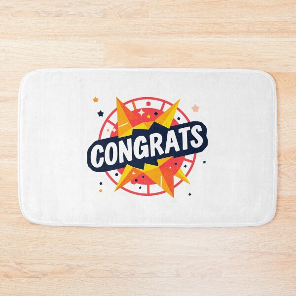 Item preview, Congrats Typography 9 designed and sold by Tom-Johnson.