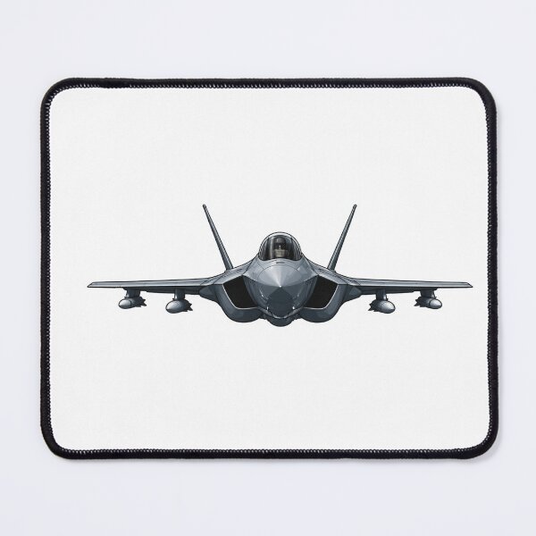 Item preview, F-35 Lightning II Front View Fighter Jet Illustration designed and sold by Combat Skies.