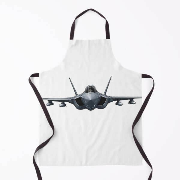 Item preview, F-35 Lightning II Front View Fighter Jet Illustration designed and sold by Combat Skies.