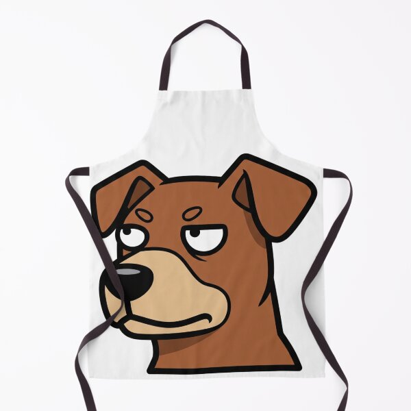 Item preview, Serious Dog Face Cartoon Illustration designed and sold by i1ovedogs.