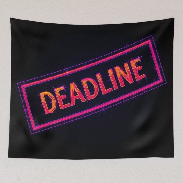 Item preview, Deadline Approaching Fast 1 designed and sold by Tom-Johnson.
