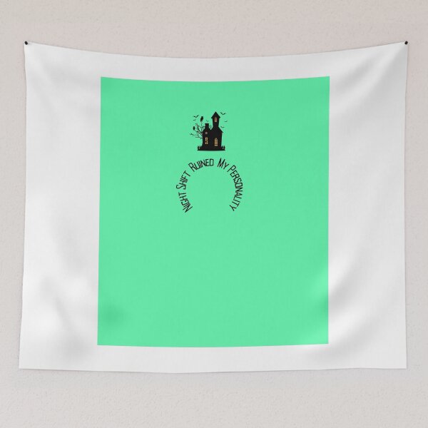 Item preview, Night Shift Ruined My Personality. designed and sold by NeonPetal.