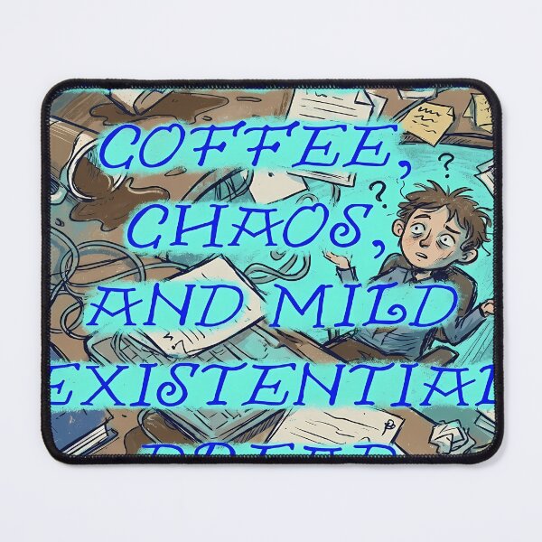 Item preview, Coffee, Chaos, and Existential Dread designed and sold by Bensoncreatives.