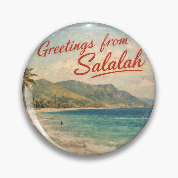 Item preview, Greetings from Salalah  – Oman Retro Postcard designed and sold by Klysztof.
