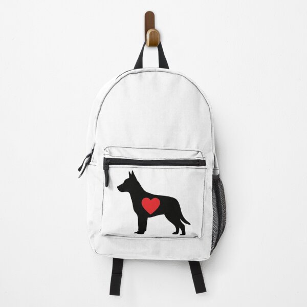 Item preview, Dog Silhouette with Heart Illustration designed and sold by i1ovedogs.