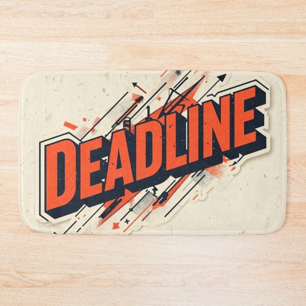 Item preview, Deadline Approaching Fast 8 designed and sold by Tom-Johnson.