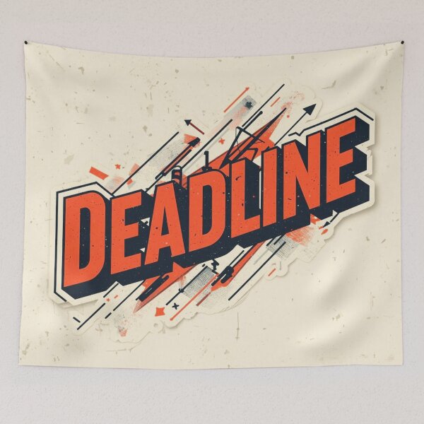 Item preview, Deadline Approaching Fast 8 designed and sold by Tom-Johnson.