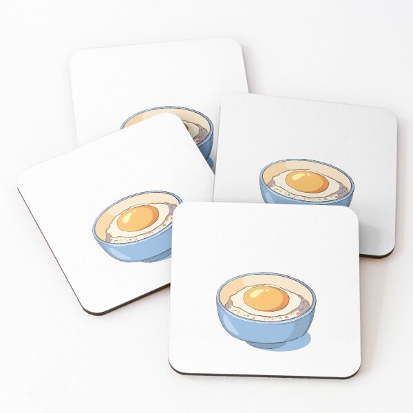 Item preview, Aesthetic Fried Egg and Rice Bowl - Minimalist Comfort Food Art designed and sold by morimist.