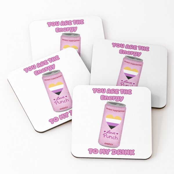 Item preview, Pride energy drink nonbinary designed and sold by Regi's Art.