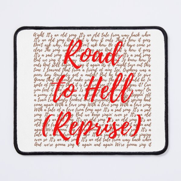 Item preview, Hadestown Lyrics designed and sold by broadwaygirl142.