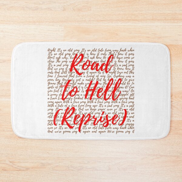 Item preview, Hadestown Lyrics designed and sold by broadwaygirl142.