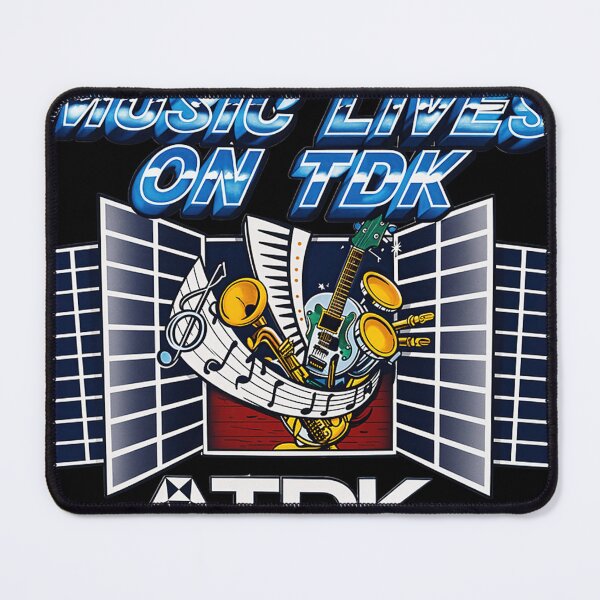 Item preview, Tdk Music Lives On Retro T-Shirt  Vintage Cassette Tape  Audio Graphic designed and sold by truststore99.