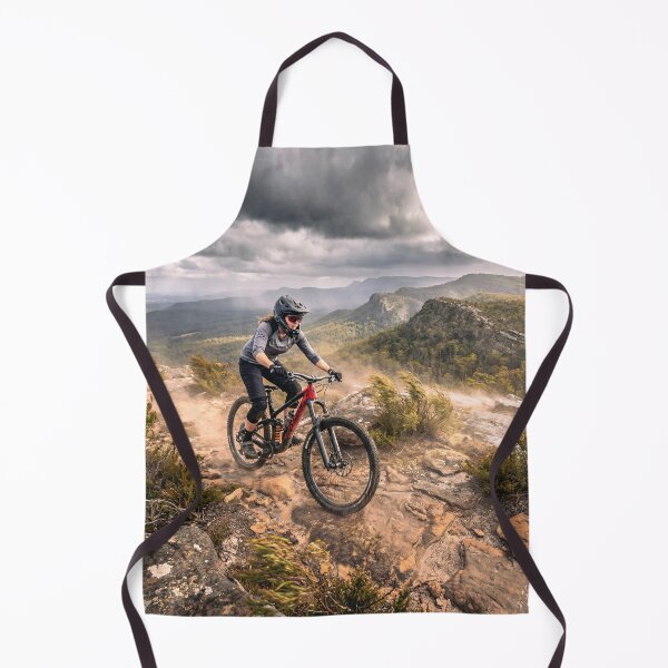 Item preview, Epic Mountain Bike Ride vs Stormy Ridge - Female MTB Adventure. designed and sold by Hinson MTB Visuals.