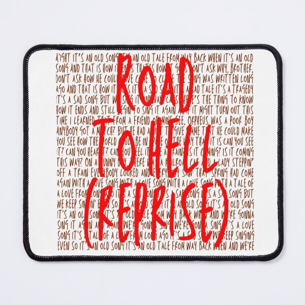 Item preview, Hadestown Lyrics designed and sold by broadwaygirl142.