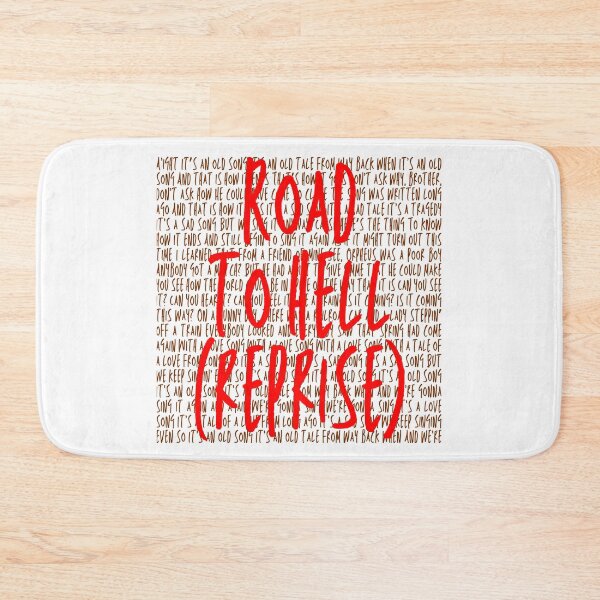 Item preview, Hadestown Lyrics designed and sold by broadwaygirl142.