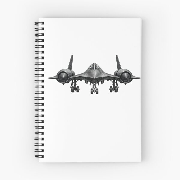 Item preview, SR-71 Blackbird Front View Aircraft Illustration designed and sold by IRON WINGS /USAF.