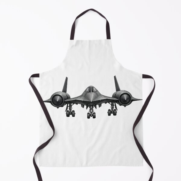 Item preview, SR-71 Blackbird Front View Aircraft Illustration designed and sold by Combat Skies.