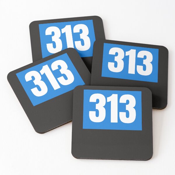 Item preview, detroit 313 t-shirt designed and sold by Shirtmart1.