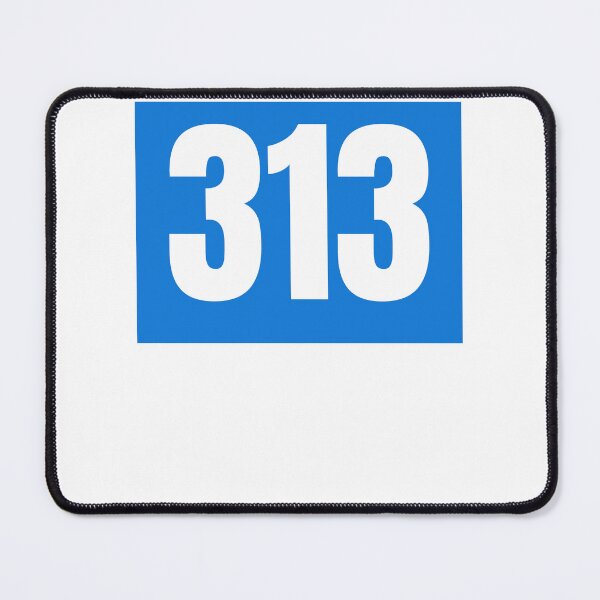 Item preview, detroit 313 t-shirt designed and sold by Shirtmart1.