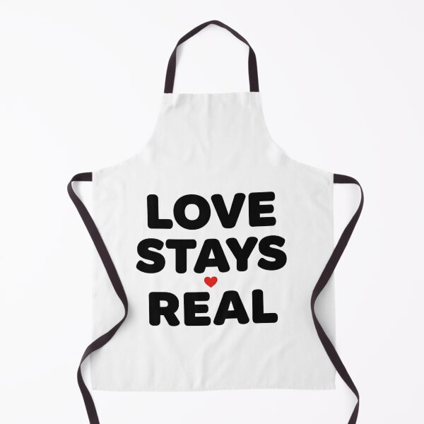 Item preview, Love Stays Real Bold Valentine Text designed and sold by MofazStyle.