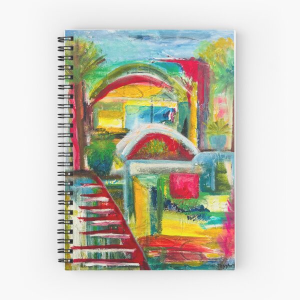 Item preview, Casa y jardín abstractos designed and sold by Jasbindar Singh.