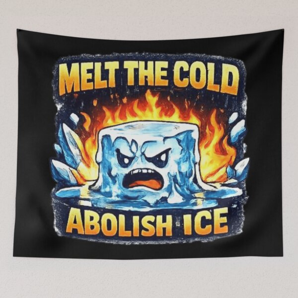 Item preview, Melt the cold - Abolish Ice designed and sold by Burnout (⌣_⌣).