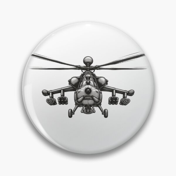 Item preview, Mil Mi-28 Havoc Attack Helicopter Illustration designed and sold by Combat Skies.