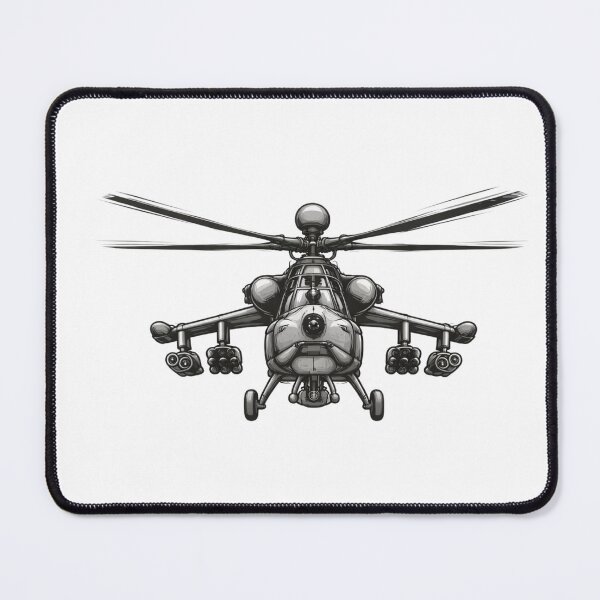 Item preview, Mil Mi-28 Havoc Attack Helicopter Illustration designed and sold by Combat Skies.