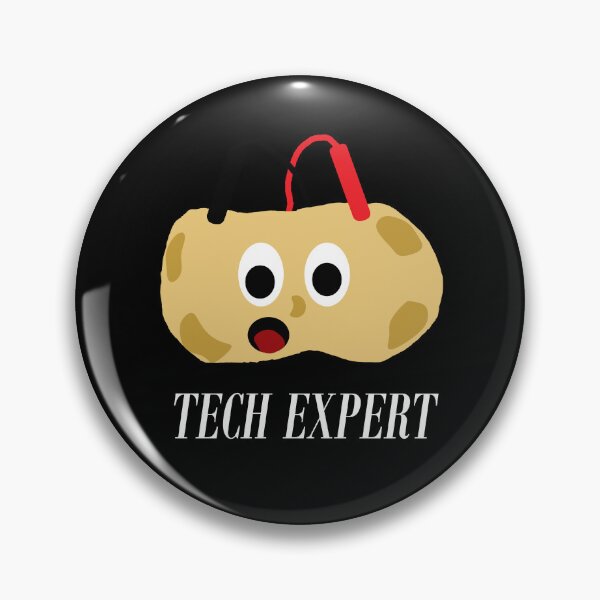 Item preview, Potato Tech Expert (White Text) designed and sold by DrWhatever.