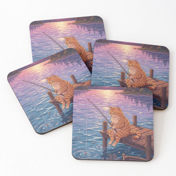 Item preview, Introvert Cat Fishing Life designed and sold by Midnight Replay.