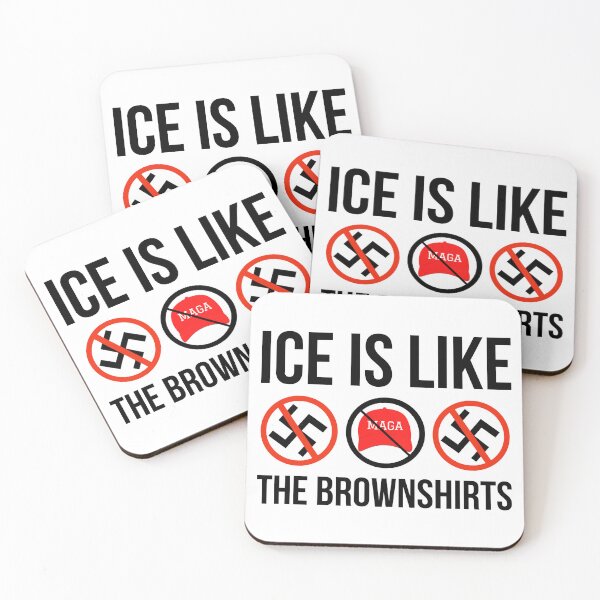 Item preview, ICE is like the Brownshirts.  designed and sold by Rachel the Artist .