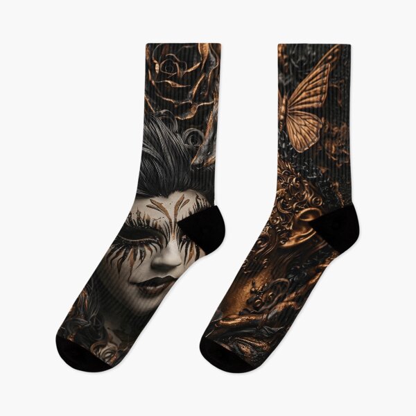 Item preview, Noir Masquerade Embrace designed and sold by Kaleidoscope Print.