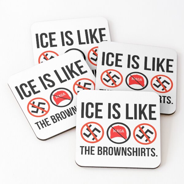 Item preview, ICE is like the Brownshirts.  designed and sold by Rachel the Artist .