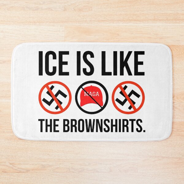 Item preview, ICE is like the Brownshirts.  designed and sold by Rachel the Artist .