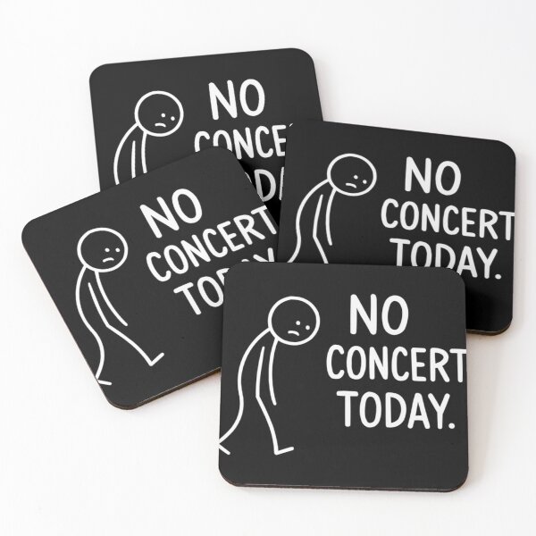 Item preview, No Concert Today Sad Music Fan Vibes designed and sold by dvdabeast.