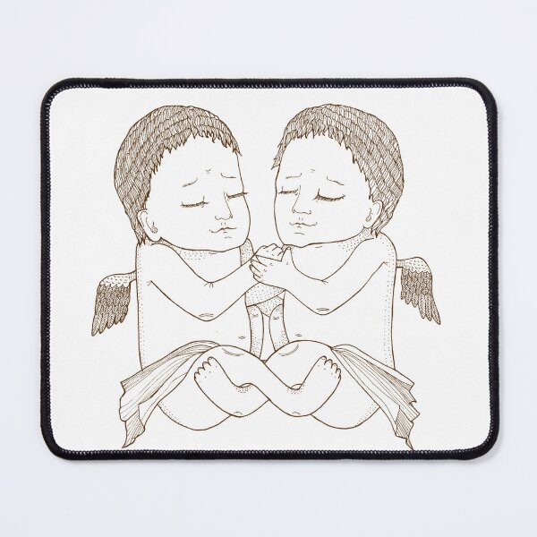 Item preview, Gemini zodiac hand drawing  designed and sold by YussyVassy.