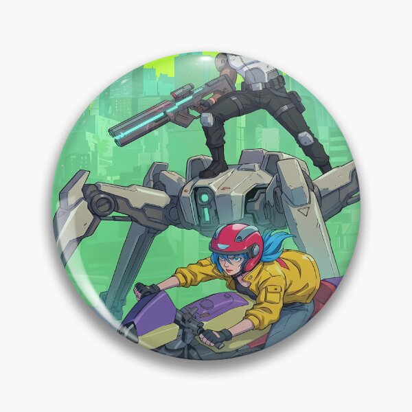 Item preview, Cyberpunk Action Scene with Characters designed and sold by Bkrayo.