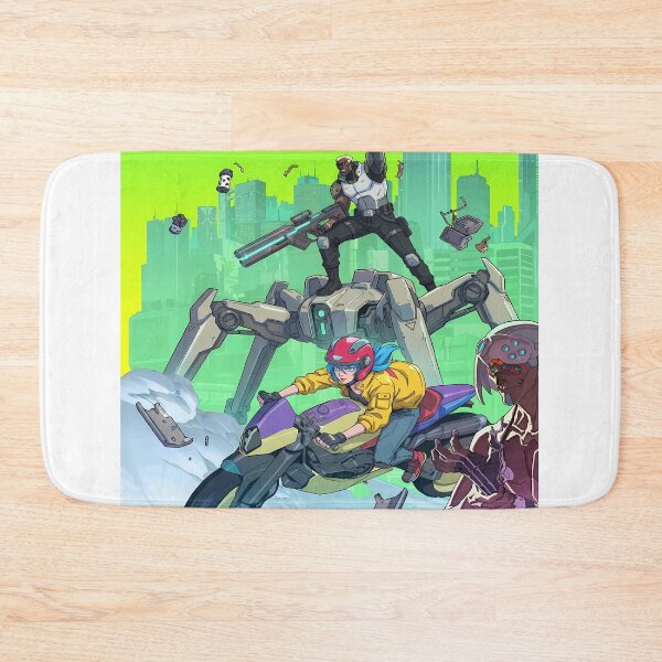 Item preview, Cyberpunk Action Scene with Characters designed and sold by Bkrayo.