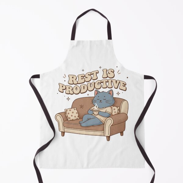 Item preview, Rest Is Productive – Retro Burnout Recovery Quote Design designed and sold by DIRTYSKETCHH.