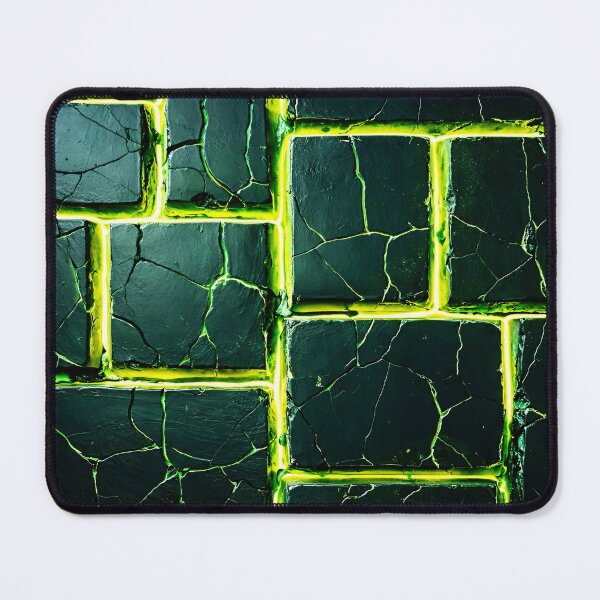 Item preview, Neon Crack Grid designed and sold by Kaleidoscope Print.