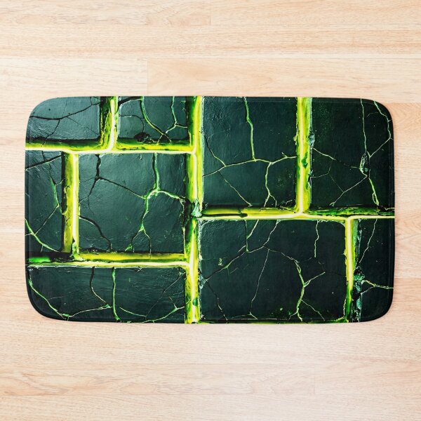 Item preview, Neon Crack Grid designed and sold by Kaleidoscope Print.