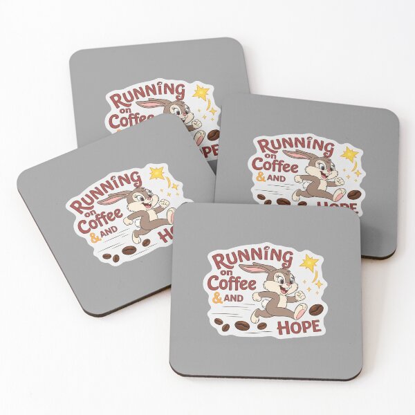 Item preview, Running on Coffee & Hope designed and sold by PixelVibe782.