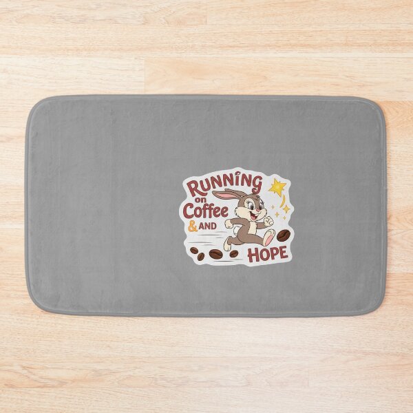 Item preview, Running on Coffee & Hope designed and sold by PixelVibe782.