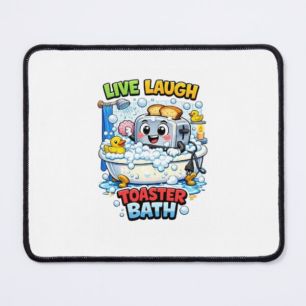 Item preview, LIVE LAUGH TOASTER BATH designed and sold by Lbeck1869.
