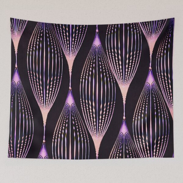 Item preview, Violet Deco Lightwave designed and sold by Kaleidoscope Print.