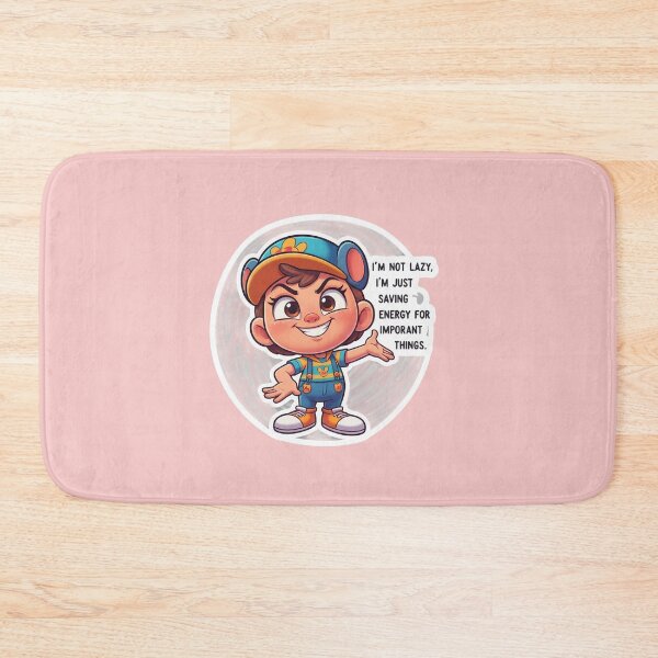 Item preview, Saving Energy, Not Lazy designed and sold by PixelVibe782.