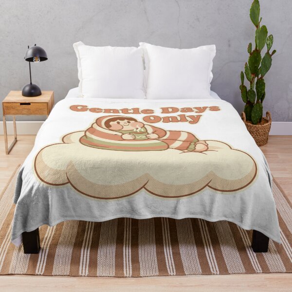 Item preview, Gentle Days Only – Retro Self Care Mental Health Design designed and sold by DIRTYSKETCHH.