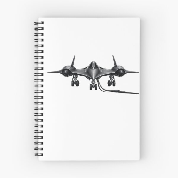 Item preview, SR-71 Blackbird Front View Aircraft Illustration designed and sold by Combat Skies.